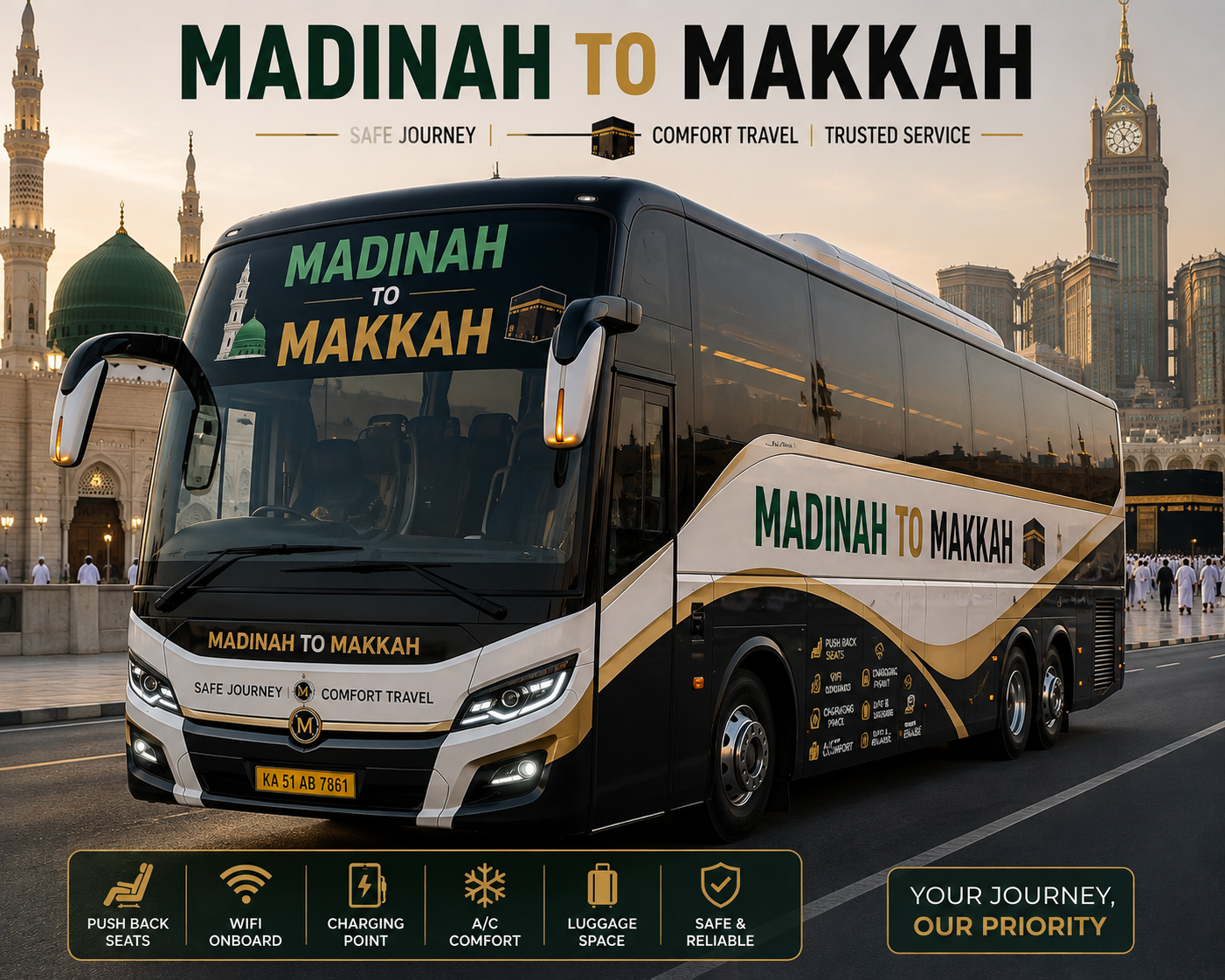 Madinah to Makkah