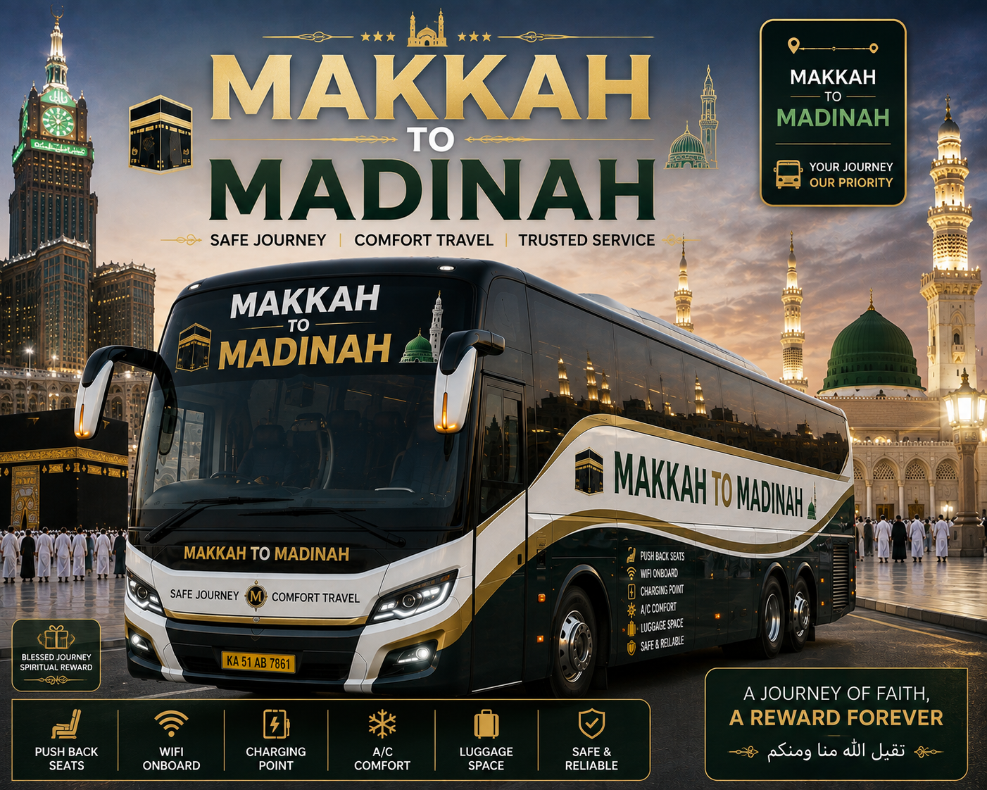 Makkah to Madinah